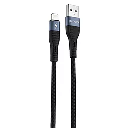 Кабель USB Proove Light Silicone 12w lightning cable Black (CCLC20001101)