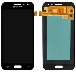 Дисплей Samsung Galaxy J2 J200 2015 з тачскріном, оригінал, Black