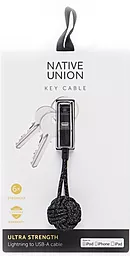 Кабель USB Native Union Key Cable Lightning Cosmos Black (KEY-KV-L-CS-BLK) - миниатюра 3