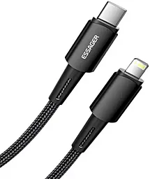Кабель USB PD Essager Sunset 20W 3A USB Type-C - Lightning Cable Black (EXCTL-CG01) - миниатюра 3