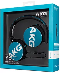 Навушники Akg Y50 Teal (Y50TEL) - мініатюра 3