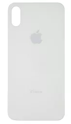 Задняя крышка корпуса Apple iPhone X (big hole) Original Silver