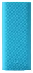 Силиконовый чехол для Xiaomi Чехол Силиконовый для MI Power bank 16000 mAh Blue