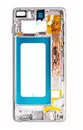 Рамка дисплея Samsung Galaxy S10 Plus G975 Original White