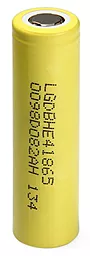 Аккумулятор LG 18650 2500mAh 1шт Yellow (LGDBHE41865-HE4) - миниатюра 2
