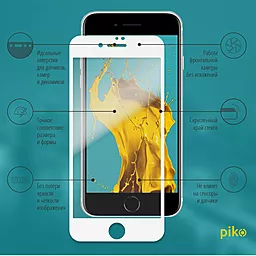 Защитное стекло Piko Full Glue Apple iPhone SE 2020 White (1283126502927) - миниатюра 2