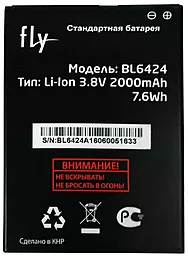 Аккумулятор Fly FS505 Nimbus 7 / BL6424 (2000 mAh) 12 мес. гарантии