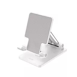 Настольный держатель XO C134 Flat plastic desktop tablet holder White