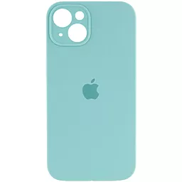 Чехол Silicone Case Full Camera for Apple IPhone 14 Marine Green