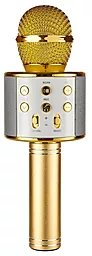 Беспроводной микрофон для караоке Wester  WS-858 Gold
