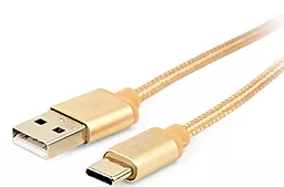 USB Кабель Cablexpert USB Type-C Cable 1.8м Gold (CCB-mUSB2B-AMCM-6-G)