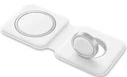Беспроводное (индукционное) зарядное устройство Apple MagSafe Duo Charger OEM HQ Copy white - миниатюра 2