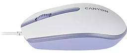 Компьютерная мышка Canyon M-10 White Lavender (CNE-CMS10WL) - миниатюра 4