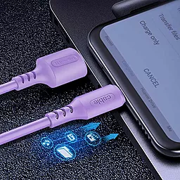 Кабель USB ColorWay 2.4A micro USB Cable Purple (CW-CBUM044-PU) - миниатюра 6