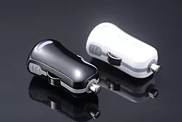 Автомобильное зарядное устройство Miracase USB car charger 2100Mah (MACC812) White - миниатюра 4