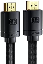 Видеокабель Baseus High Definition HDMI M/M V2.1 8К 60Гц 1.5М Black (WKGQ040101)