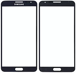 Корпусное стекло дисплея Samsung Galaxy Note 3 N900, N9000, N9005, N9006 Blue