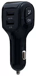 Автомобильное зарядное устройство Earldom ET-M35 15.5w 2xUSB-A ports car charger black - миниатюра 2