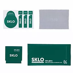 Защитное стекло SKLO 3D Full Glue для Samsung Galaxy A12, M12, A02s, M02s, A02, M02, A03s, A03 Core, A03 Black - миниатюра 4