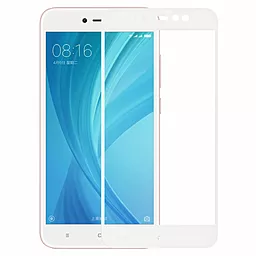 Защитное стекло MAKE Full Cover Full Glue Xiaomi Redmi Note 5A Prime White (MGFCFGXRN5APW)