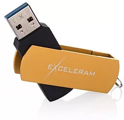 Флешка Exceleram 32GB P2 Series USB 3.1 (EXP2U3GOB32) Gold - миниатюра 2