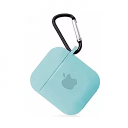 Чехол for AirPods SILICONE CASE Light blue