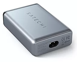Сетевое зарядное устройство Satechi USB-C Travel Charger Space Space Gray (ST-MCTCAM) - миниатюра 4