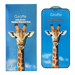 Защитное стекло Giraffe Anti-static glass для Apple iPhone 12 /12 Pro  Black