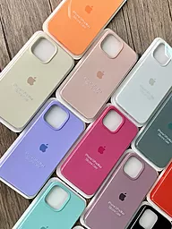 Чехол Silicone Case Full для Apple iPhone 13 Fresh Green - миниатюра 2