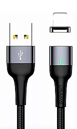 Кабель USB Usams U29 Magnetic 2M Lightning Cable Black