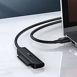 Кабель (шлейф) Ugreen CM321 USB-С - 1xSATA Black (70610) - миниатюра 5
