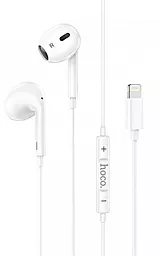 Навушники Hoco M1 Max crystal earphones for Lightning White
