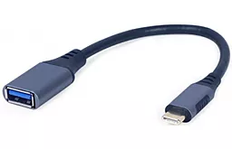 OTG-переходник Cablexpert 0.15m M-F USB Type-C -> USB-A 3.0 Black (A-USB3C-OTGAF-01) - миниатюра 2