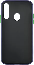 Чехол 1TOUCH Gingle Matte Samsung A207 Galaxy A20s Blue/Green