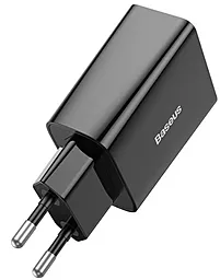 Сетевое зарядное устройство Baseus Speed Mini Quick Charger 1C 20W Black (CCFS-SN01) - миниатюра 2