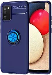 Чехол Deen ColorRing Samsung A025 Galaxy A02s Blue