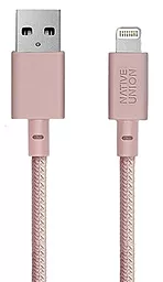 USB Кабель Native Union Belt Cable Lightning 3m Rose (BELT-KV-L-ROSE-3)