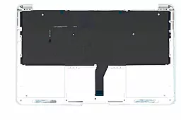 Клавиатура для ноутбука Apple MacBook Air 2013+ A1465 с топ панелью горизонтальный энтер черная - миниатюра 2