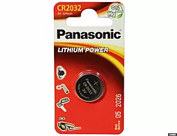Батарейки Panasonic CR2032 (CR-2032EL/1B) 1 шт. 3 V
