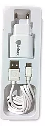 Сетевое зарядное устройство Inkax CD-08 1A + Micro cable White - миниатюра 4