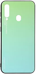 Чехол BeCover Gradient Glass Samsung A207 Galaxy A20s Green/Blue (704430)