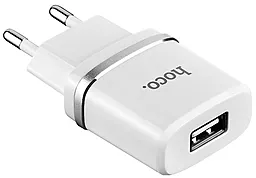 Сетевое зарядное устройство Hoco C11 + micro USB Cable White - миниатюра 4