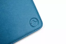 Чехол для планшета Tuff-Luv Manhattan Leather Case Cover with Sleep Function for Apple iPad Mini Navy / Sky Blue (I7_23) - миниатюра 5