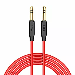 Аудио кабель Hoco UPA11 AUX mini Jack 3.5mm M/M Cable 1 м red