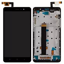 Дисплей Xiaomi Redmi Note 3 (147mm) з тачскріном і рамкою, Black