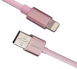 Кабель USB Momax Elit Link Lightning Cable 2.4A 3m Rose Gold (DL6L2) - миниатюра 4