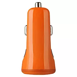 Автомобильное зарядное устройство Baseus 2USB Car charger 2.1A Orange (Tiny) - миниатюра 2