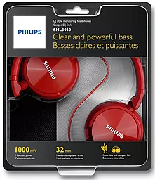 Навушники Philips SHL3060R Red - мініатюра 2