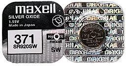 Батарейки Maxell SR920 (371) 1шт