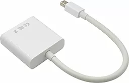 Видео переходник (адаптер) STLab Mini DisplayPort (Thunderbolt) Male - VGA Female 0.18m White (U-999) - миниатюра 2